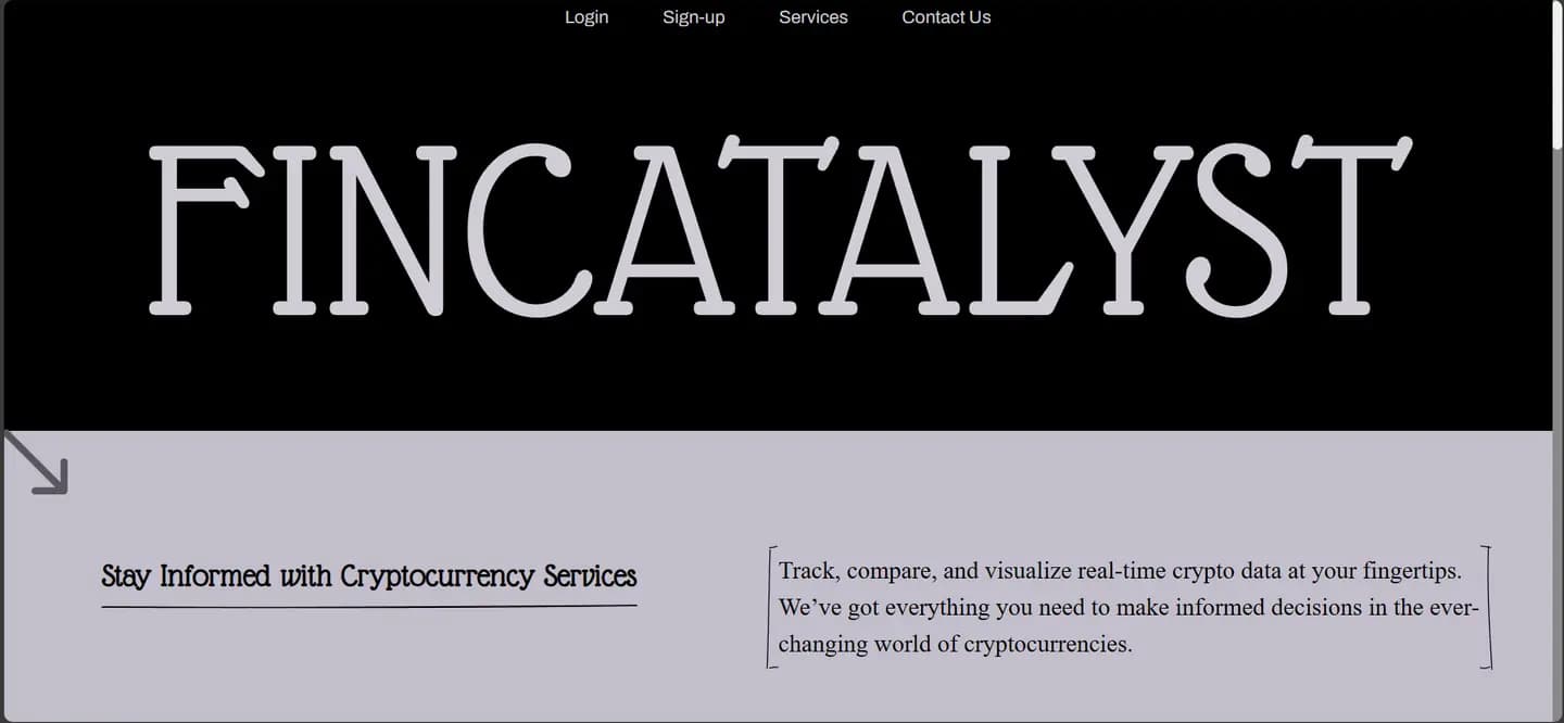 Fincatalyst Project